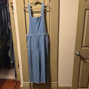H&M Blue Denim Jumpsuit